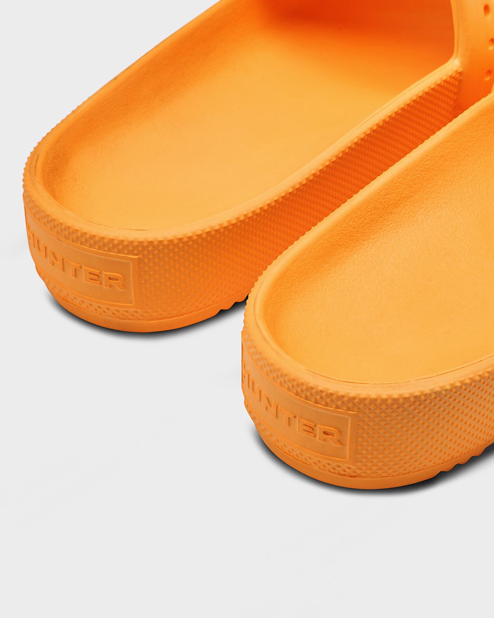 Slippers Dames - Hunter Original Lightweight Moulded - Oranje - 72NQZREYH